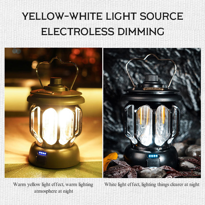 LED retro - ulkokäyttöön tarkoitettu retkilyhty