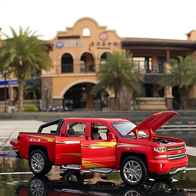 1:32 Chevrolet Silverado Pickup Seosauto - Diecast Metalli Lelukulkuneuvo