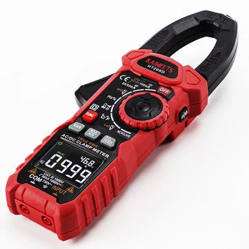 KAIWEETS HT208D Inrush Clamp Meter – T-RMS 6000, AC/DC 1000V, True RMS Precision, NCV-tunnistus ja LED-taskulamppu