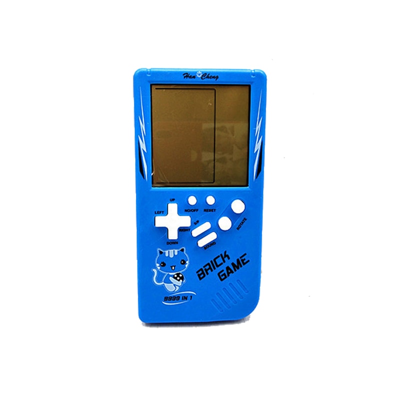 Kannettava pelikonsole – Tetris-käsipelikone LCD-näytöllä, elektroninen pelilelu, taskupelikonsoli, klassinen lapsuuden lahja