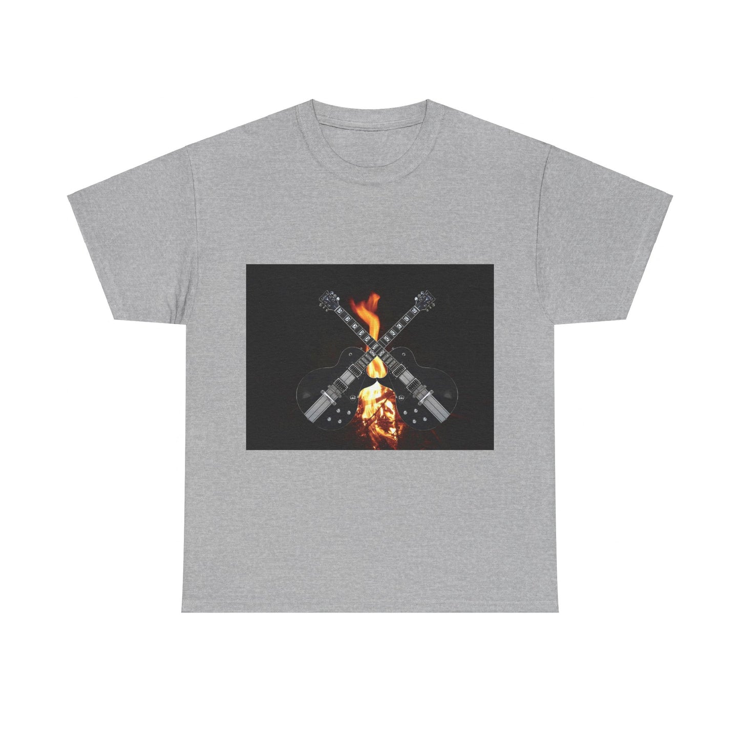 Unisex Heavy Cotton T-paita - kitarat