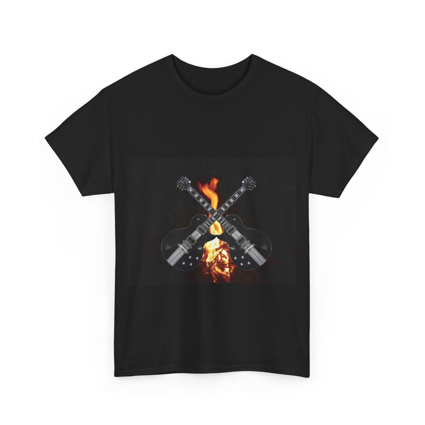 Unisex Heavy Cotton T-paita - kitarat