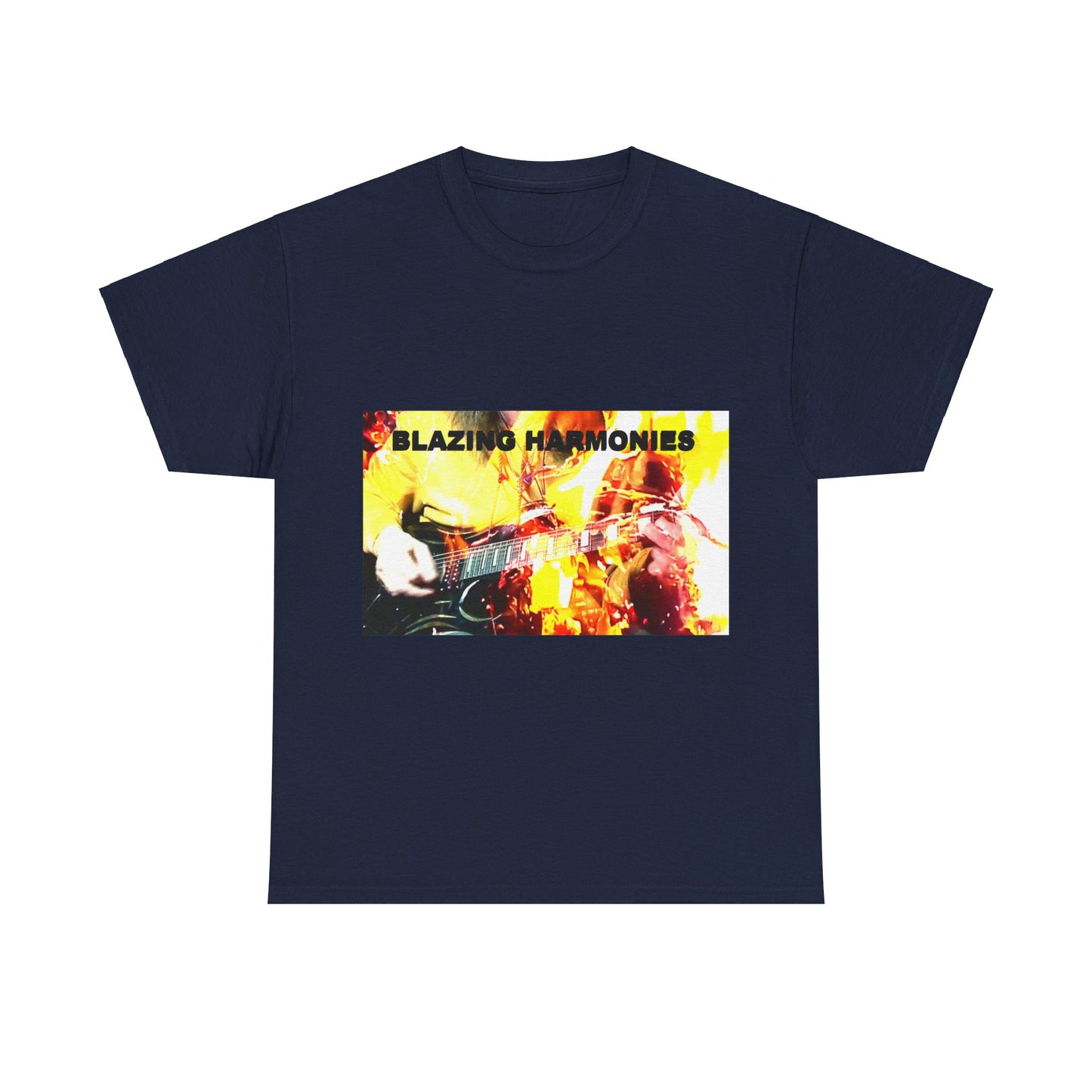 Unisex Heavy Cotton Tee - Blazing harmonies