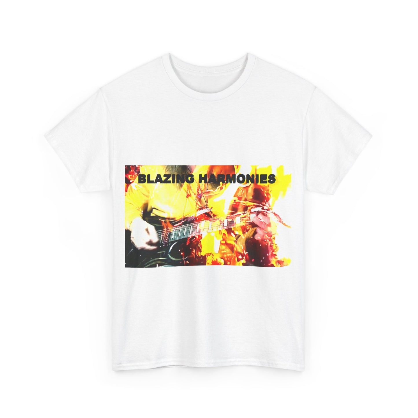 Unisex Heavy Cotton Tee - Blazing harmonies