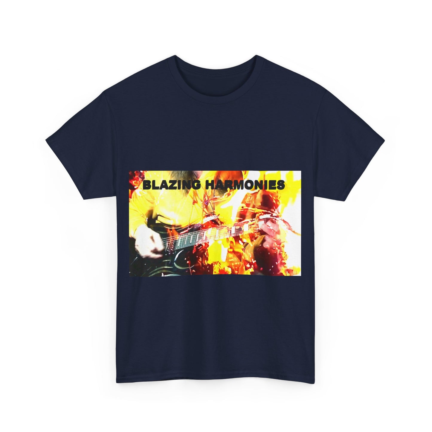 Unisex Heavy Cotton Tee - Blazing harmonies
