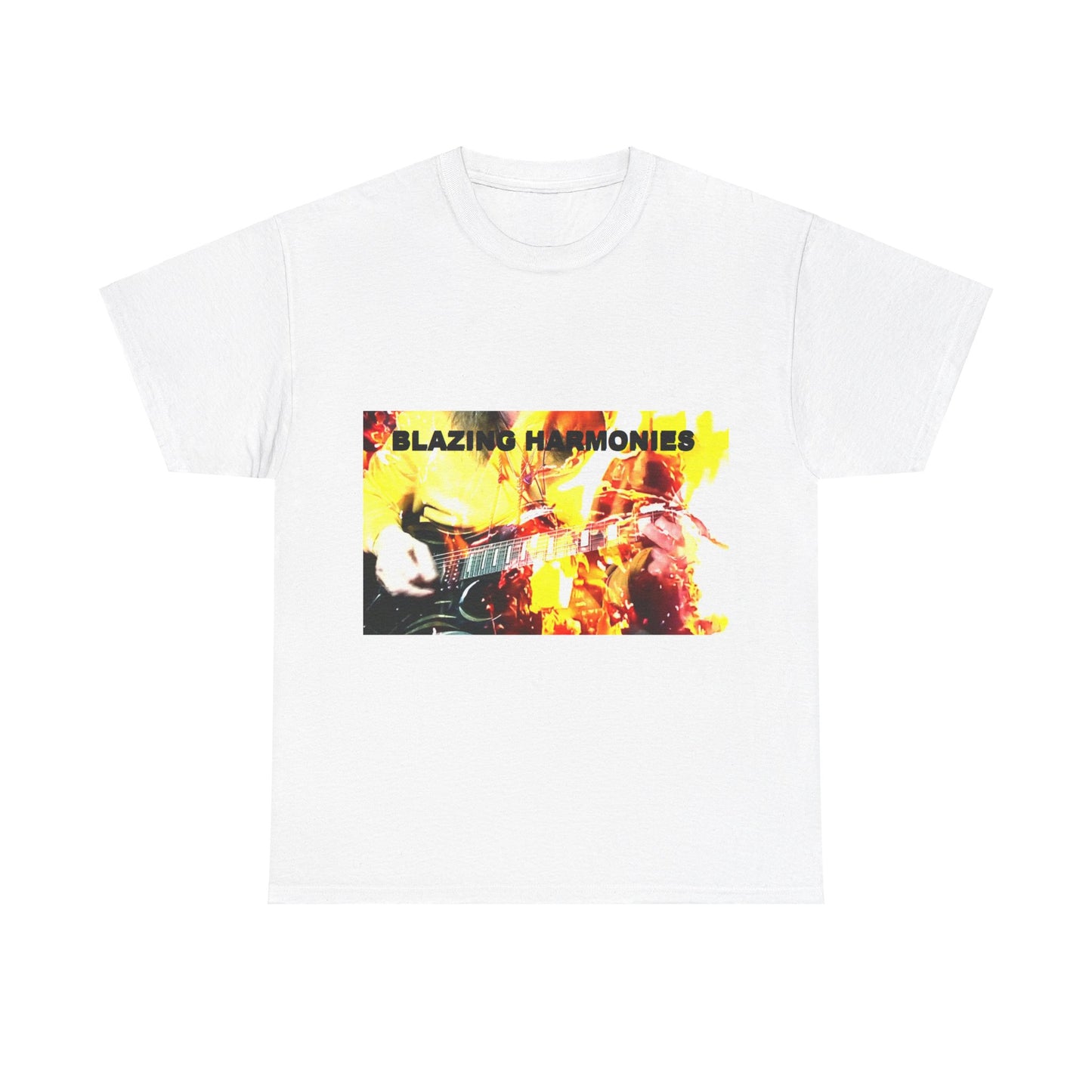 Unisex Heavy Cotton Tee - Blazing harmonies