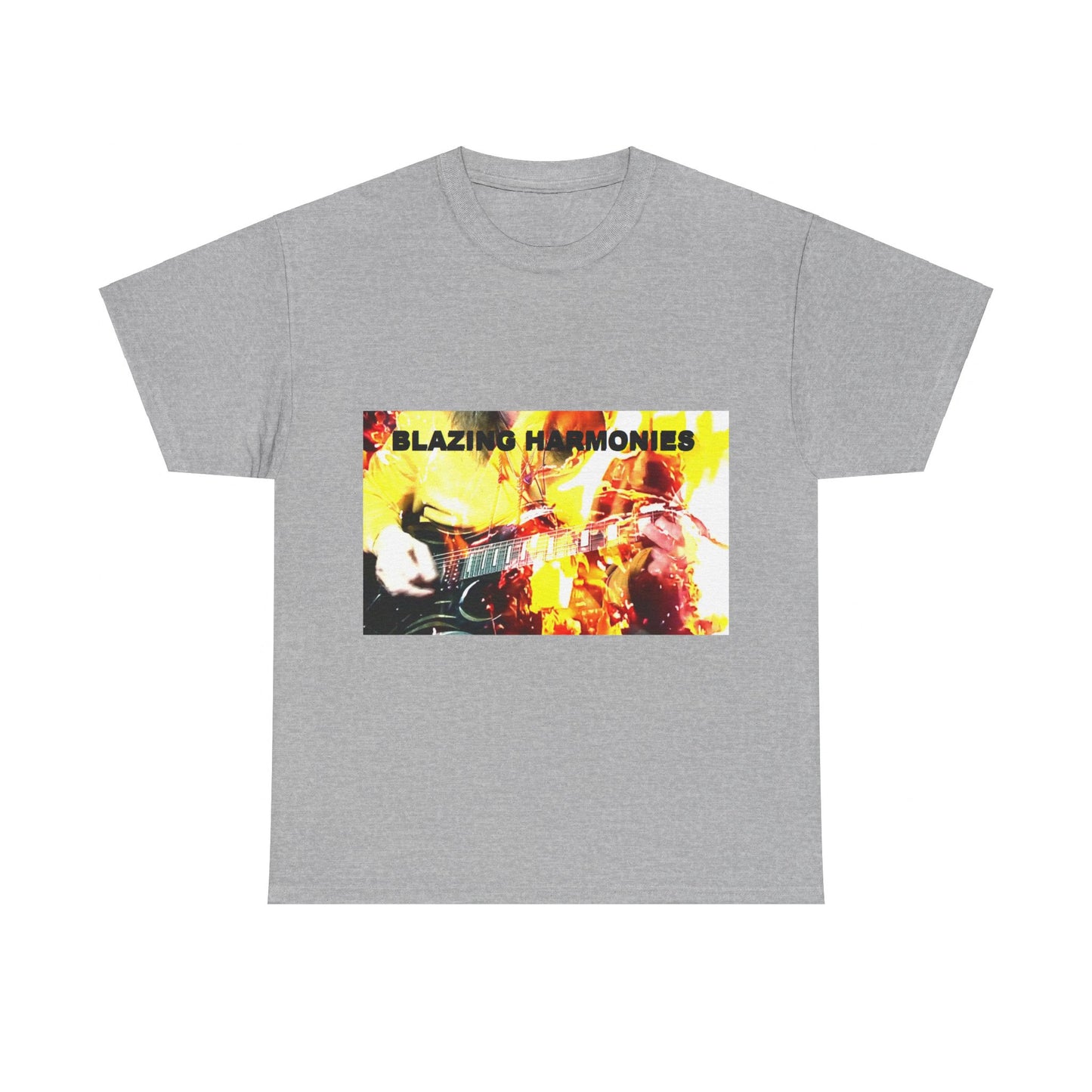 Unisex Heavy Cotton Tee - Blazing harmonies
