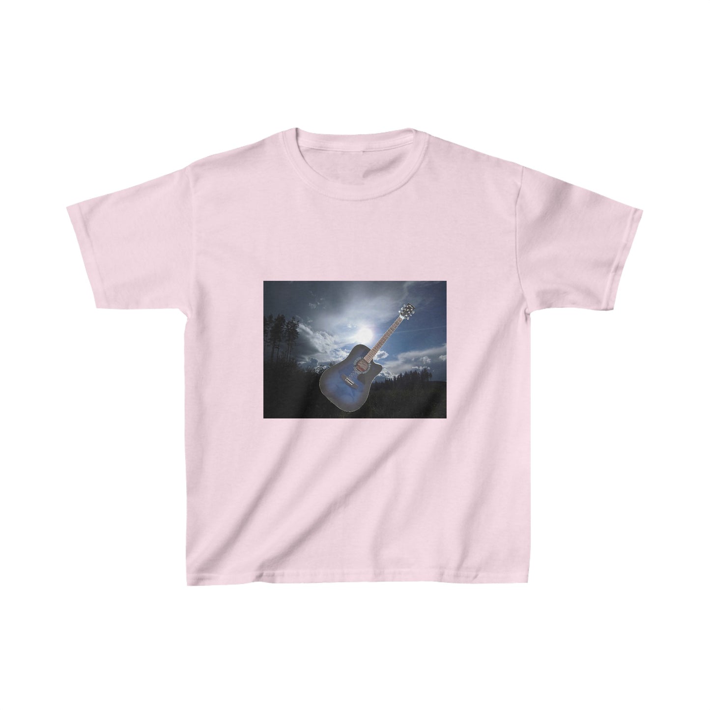 Lasten Heavy Cotton T-paita - taivas