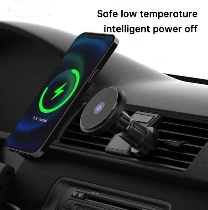 15W Magneettinen langaton autolaturi Apple iPhone 14 Pro Maxille