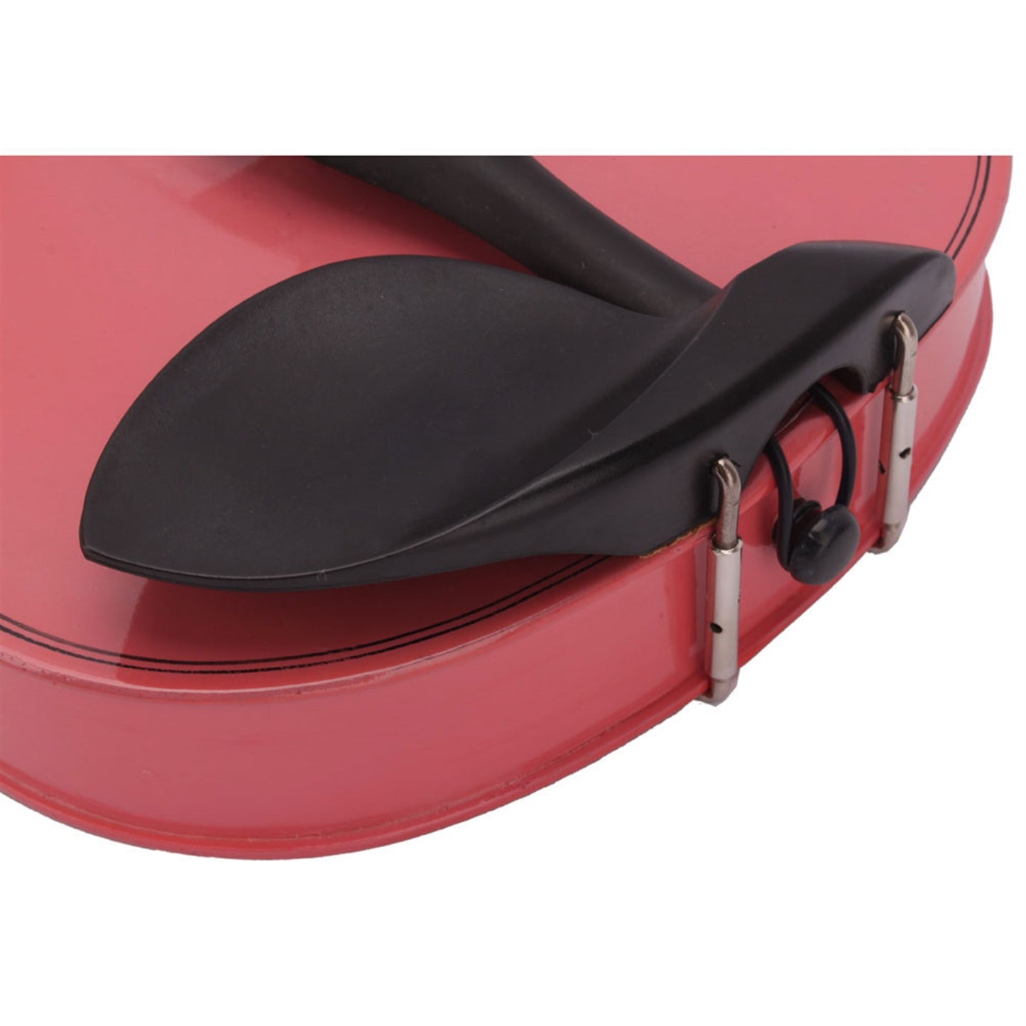 New 4/4 Acoustic Violin Case Bow Rosin Pink