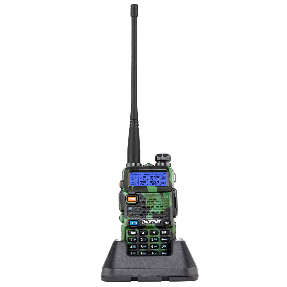 Kaksisuuntainen radio Walkie-talkie UV-5R, camouflage-väri