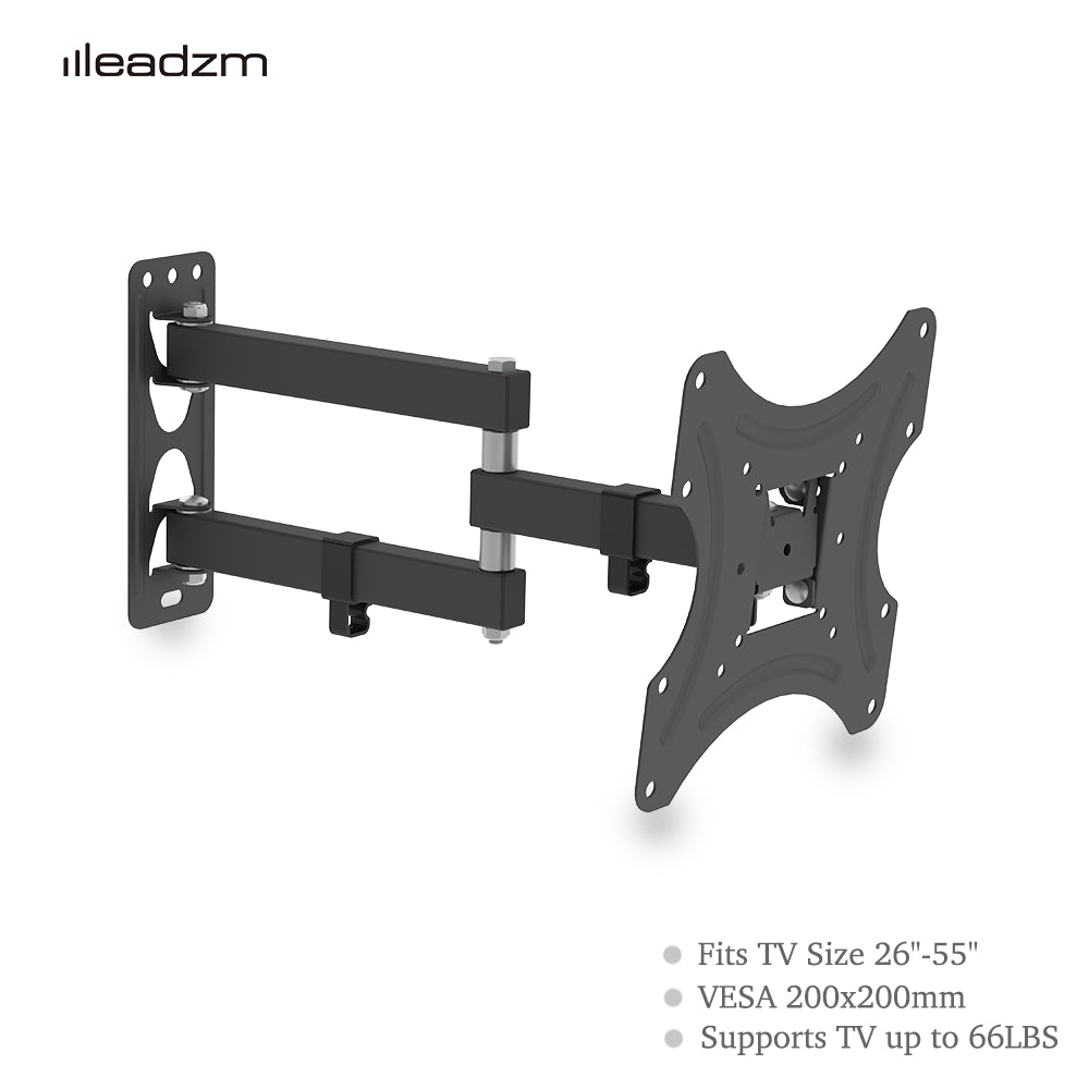 LEADZM TMX200 26-50" Säädettävä TV-Seinäteline Vesivaa'alla