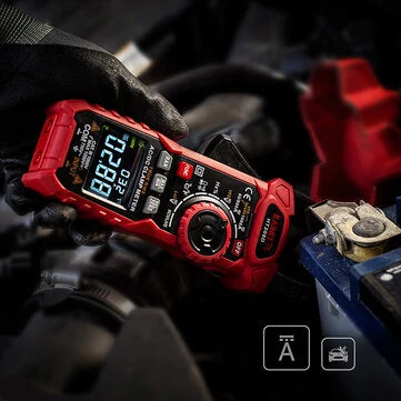 KAIWEETS HT208D Inrush Clamp Meter – T-RMS 6000, AC/DC 1000V, True RMS Precision, NCV-tunnistus ja LED-taskulamppu