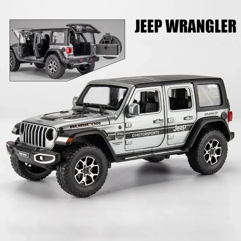 1:22 Jeep Wrangler Rubicon Seosmalli - Diecast ja Lelukulkuneuvo