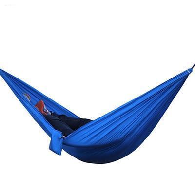 Vaeltajan riippumatto - Kannettava Nylon Parachute Ulkoilma Kaksihenkilöinen Riippumatto