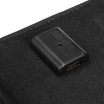 USB 5V 20W Taitettava Aurinkopaneeli Aurinkolaturi Power Bank - Kannettava Laturi