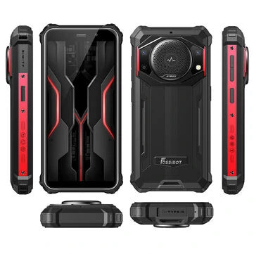 FOSSiBOT F101P Kova Äänentoistin 7GB RAM 64GB ROM 10600mAh 24MP Kolmoiskamera 5,45 tuumaa 18W Nopea Lataus IP68 IP69K Vesitiivis Helio P22 Octa Core 4G Kestävä Älypuhelin