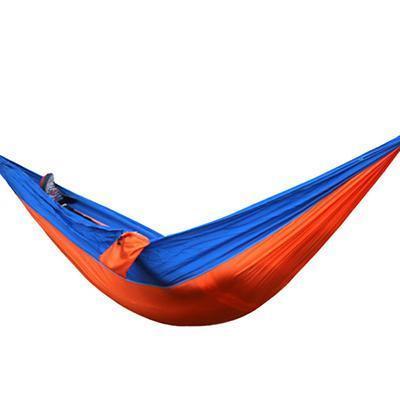 Vaeltajan riippumatto - Kannettava Nylon Parachute Ulkoilma Kaksihenkilöinen Riippumatto
