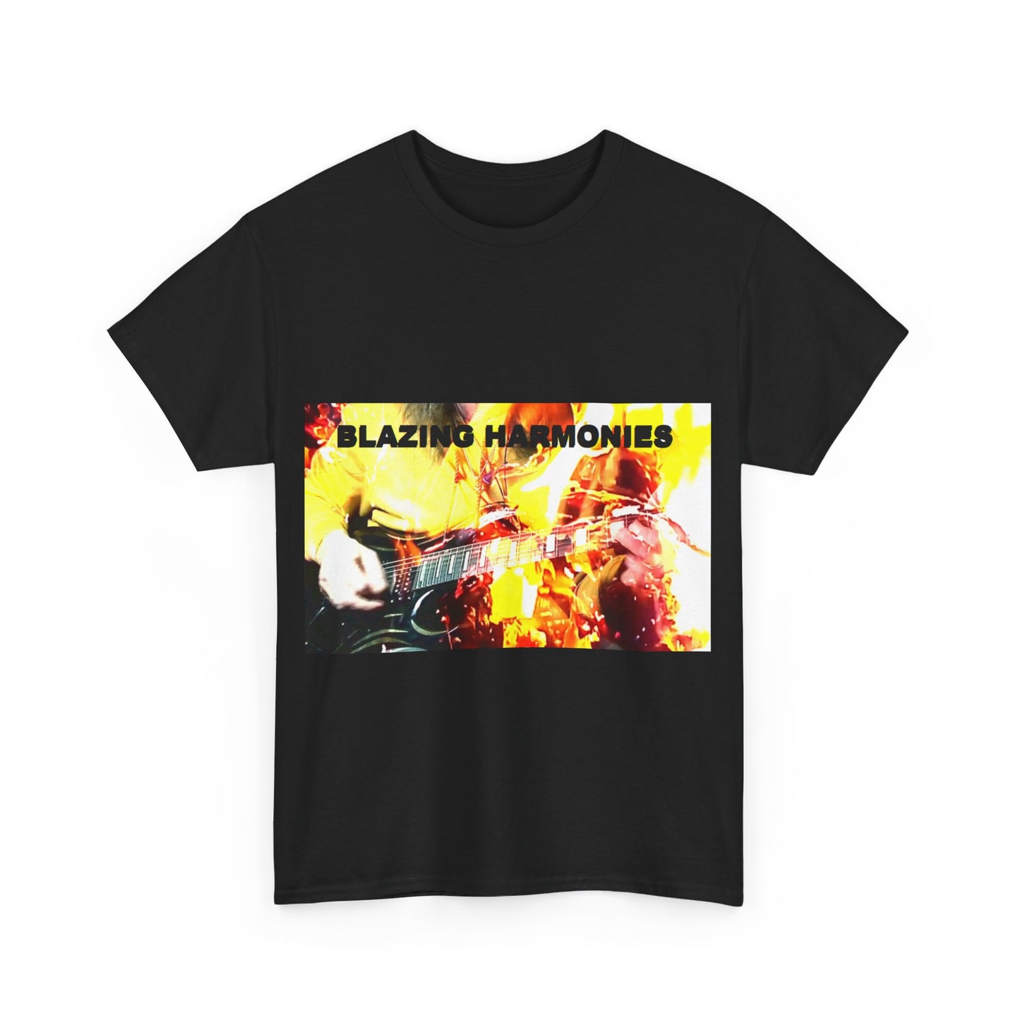 Unisex Heavy Cotton Tee - Blazing harmonies