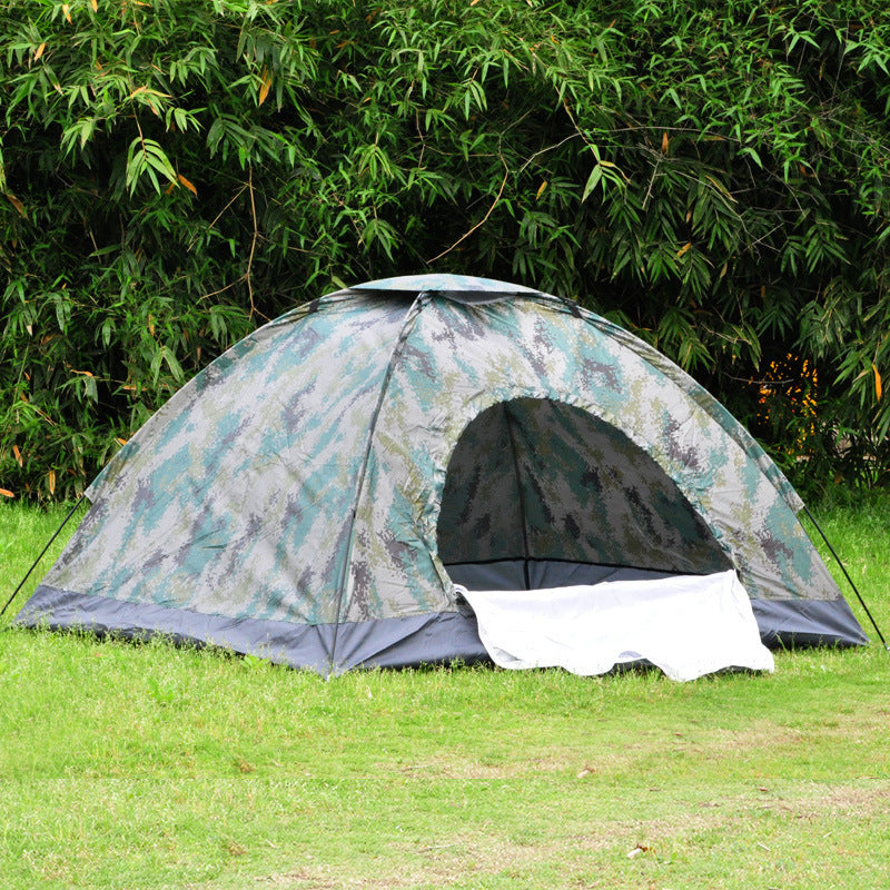 Kaksinkertainen camouflage-teltta Vapaa-ajan teltta Ulkoilma Camping-teltta