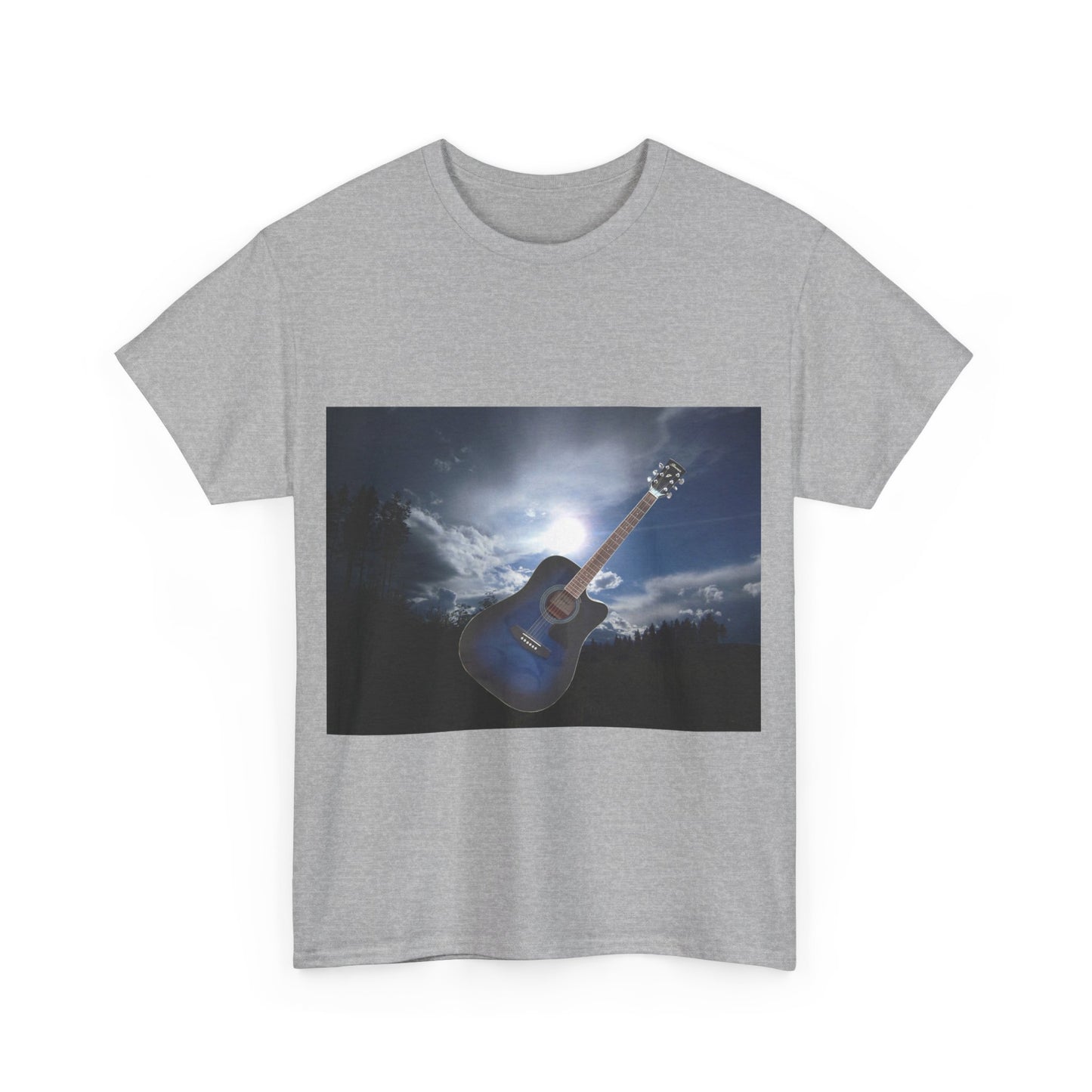 Unisex Heavy Cotton T-paita - taivas
