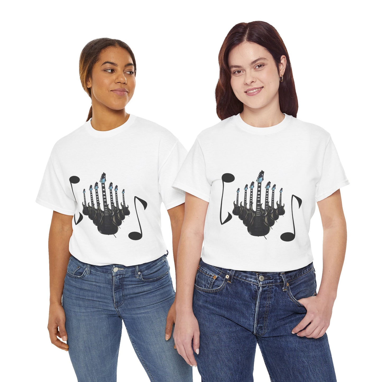 Unisex Heavy Cotton Tee 7 guitars