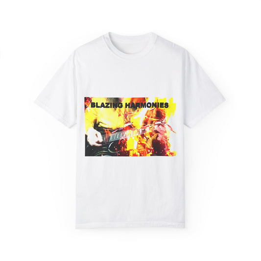 Unisex Garment-Dyed T-shirt - Blazing harmonies