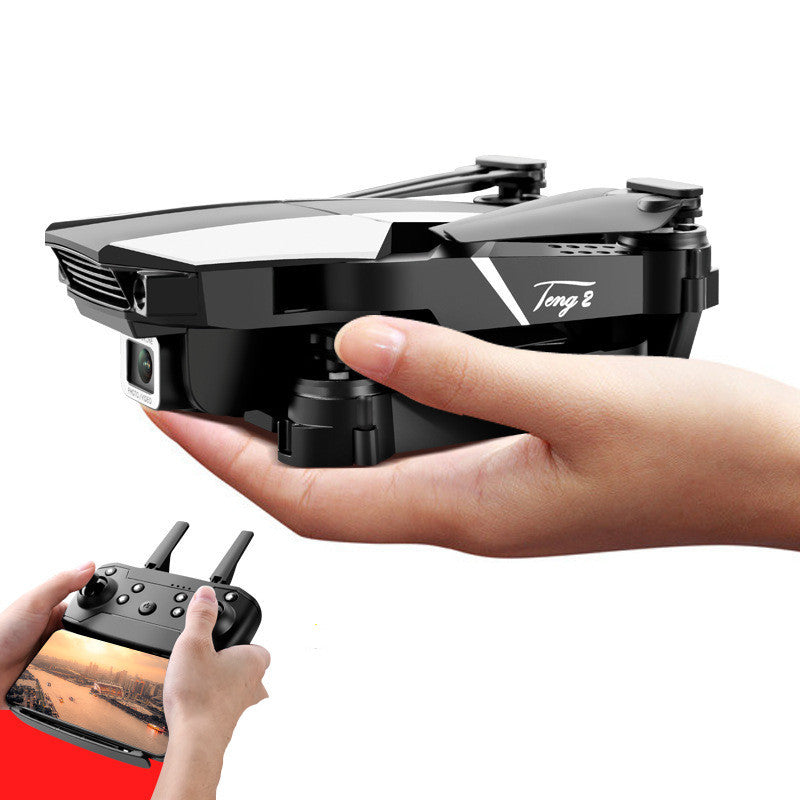 Taitettava kauko-ohjattava drone 4K kaksoiskameralla