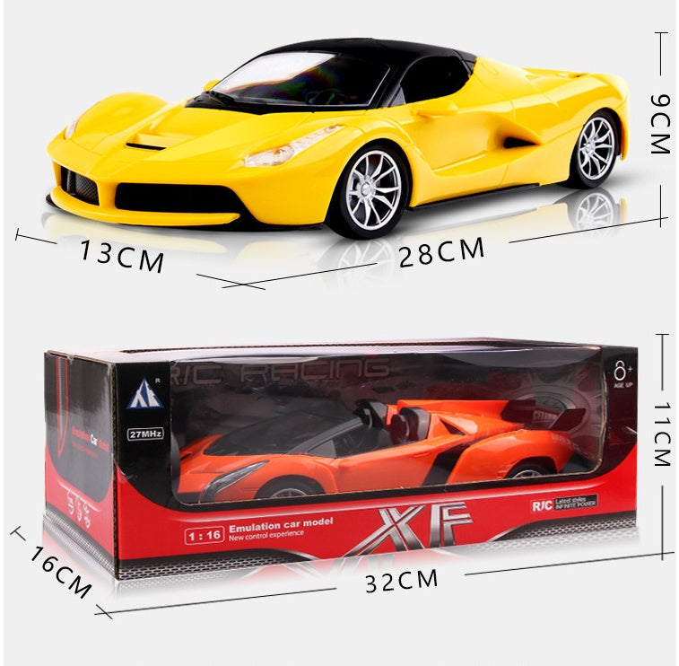 Kaukosäädettävä kilpa-auto – 1:16 RC-malli