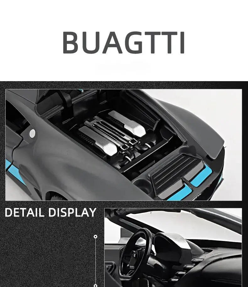 Uusi 1:32 Bugatti Veyron DIVO - Alloy Auto - Pienoismalli