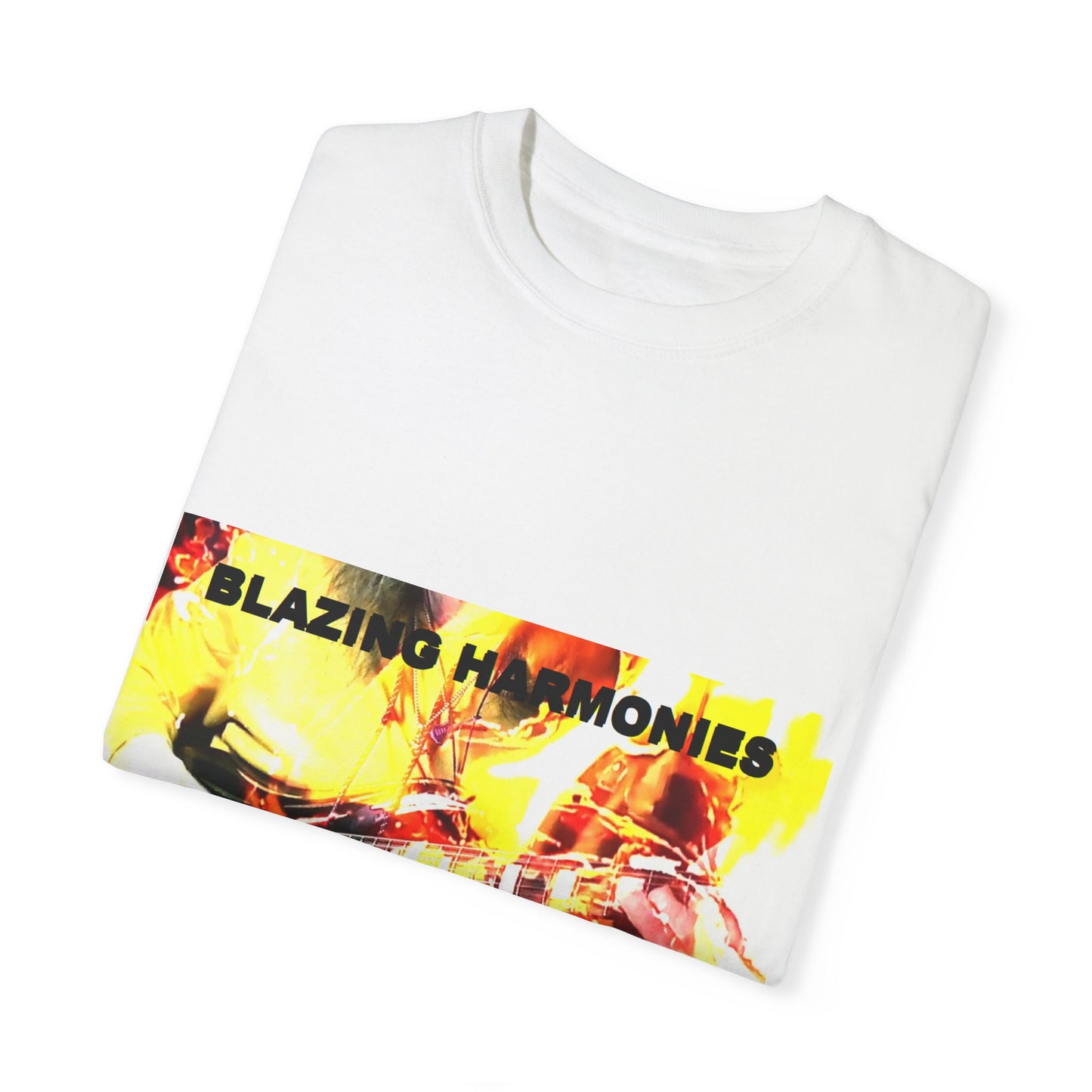 Unisex Garment-Dyed T-shirt - Blazing harmonies