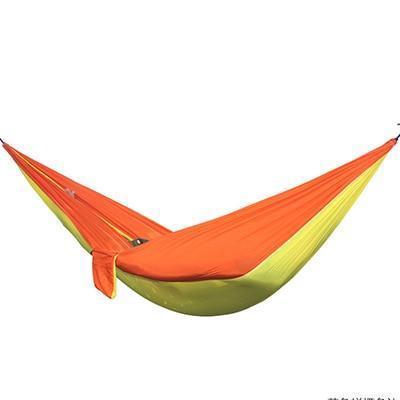 Vaeltajan riippumatto - Kannettava Nylon Parachute Ulkoilma Kaksihenkilöinen Riippumatto
