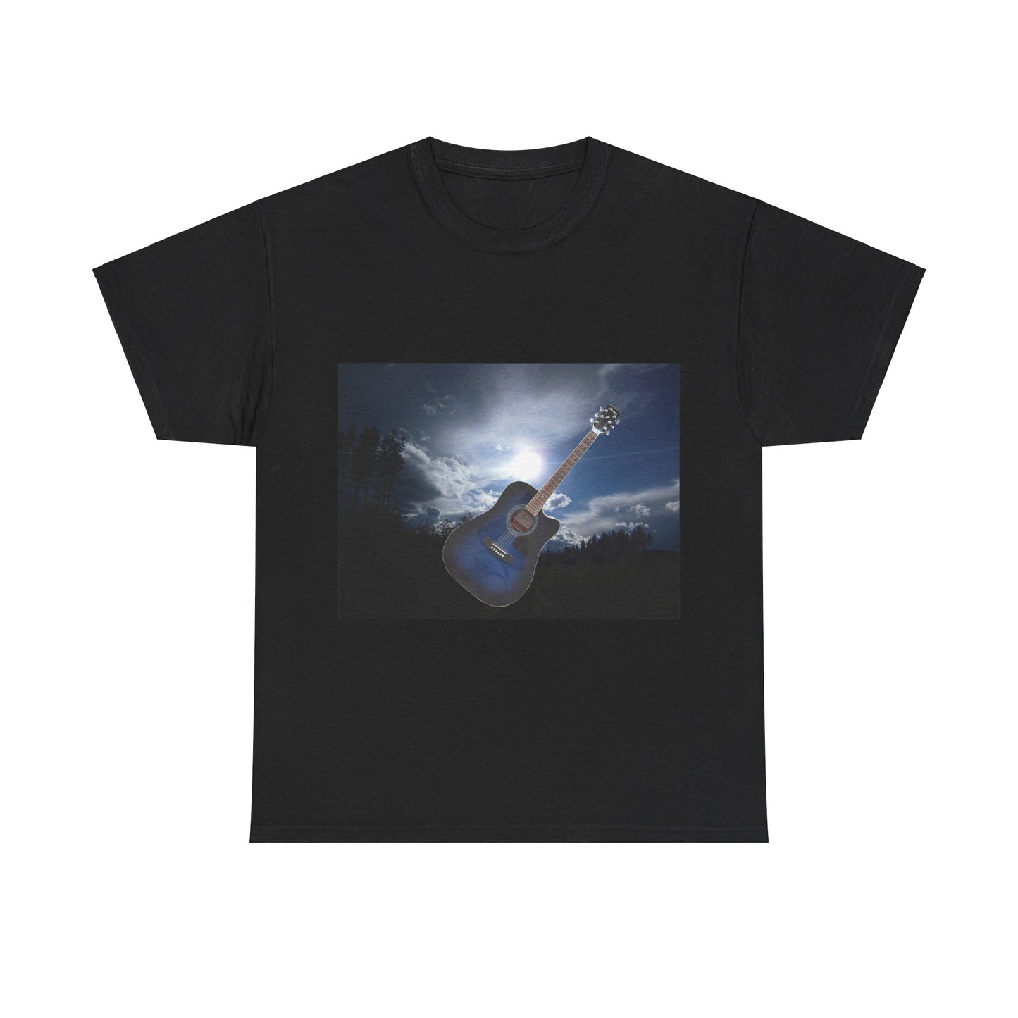 Unisex Heavy Cotton T-paita - taivas