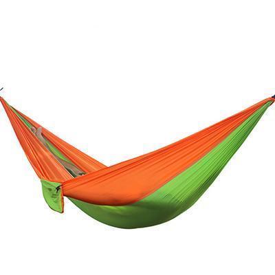 Vaeltajan riippumatto - Kannettava Nylon Parachute Ulkoilma Kaksihenkilöinen Riippumatto
