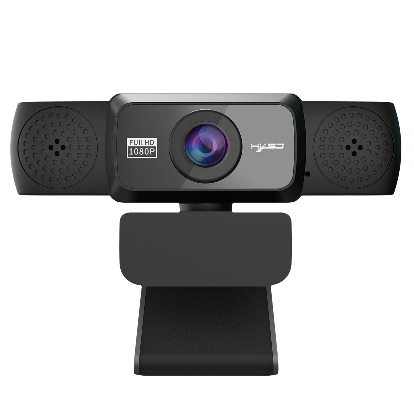 1080P high-definition computer camera with 361080P teräväpiirtoinen tietokonekamera 360 asteen kääntyvällä videoneuvottelutoiminnolla ja verkkokurssien suoratoistoon0 degree rotatable video conferencing and live streaming of online courses