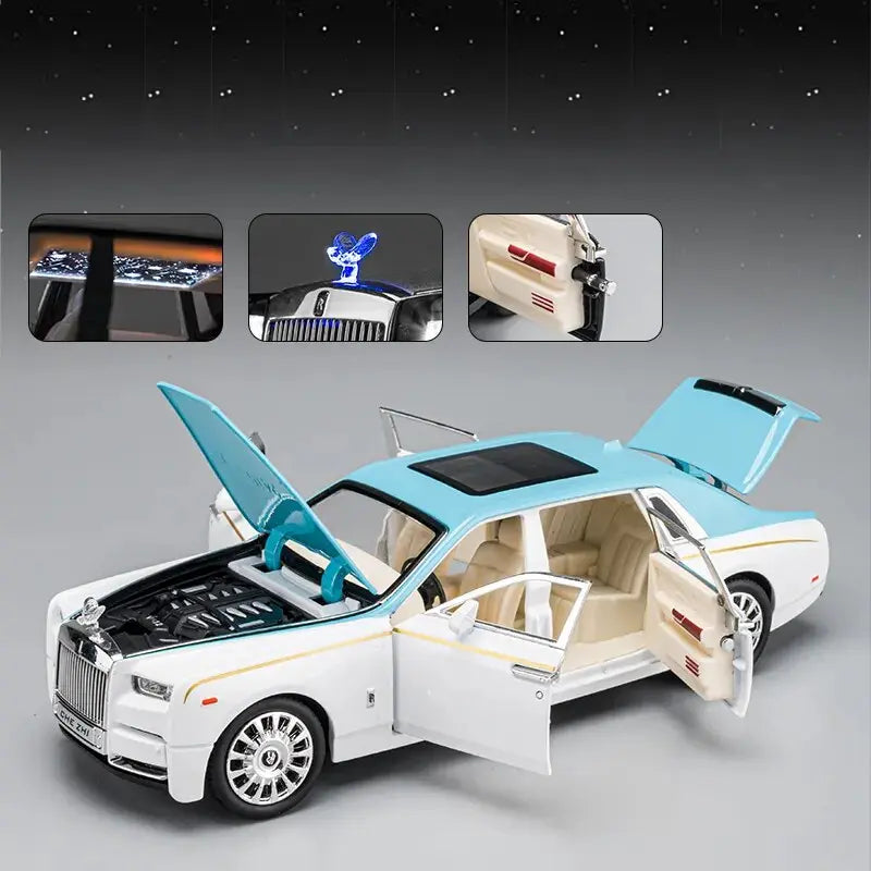 1:24 Rolls Royce Phantom Mansory Alloy Car Diecast & Leluajoneuvo
