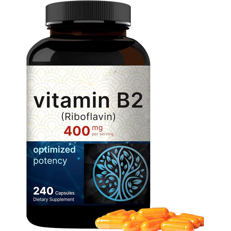B2-vitamiinikapselit – 60 kapselia