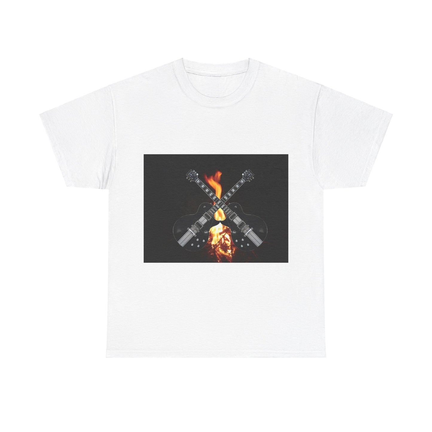Unisex Heavy Cotton T-paita - kitarat