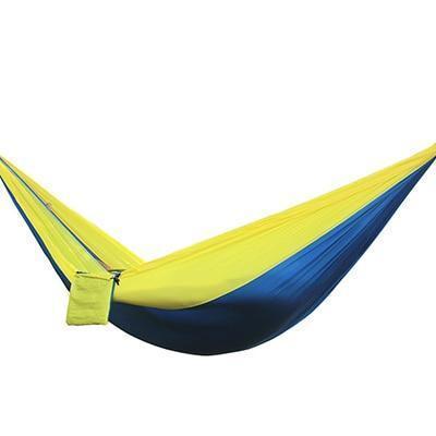 Vaeltajan riippumatto - Kannettava Nylon Parachute Ulkoilma Kaksihenkilöinen Riippumatto