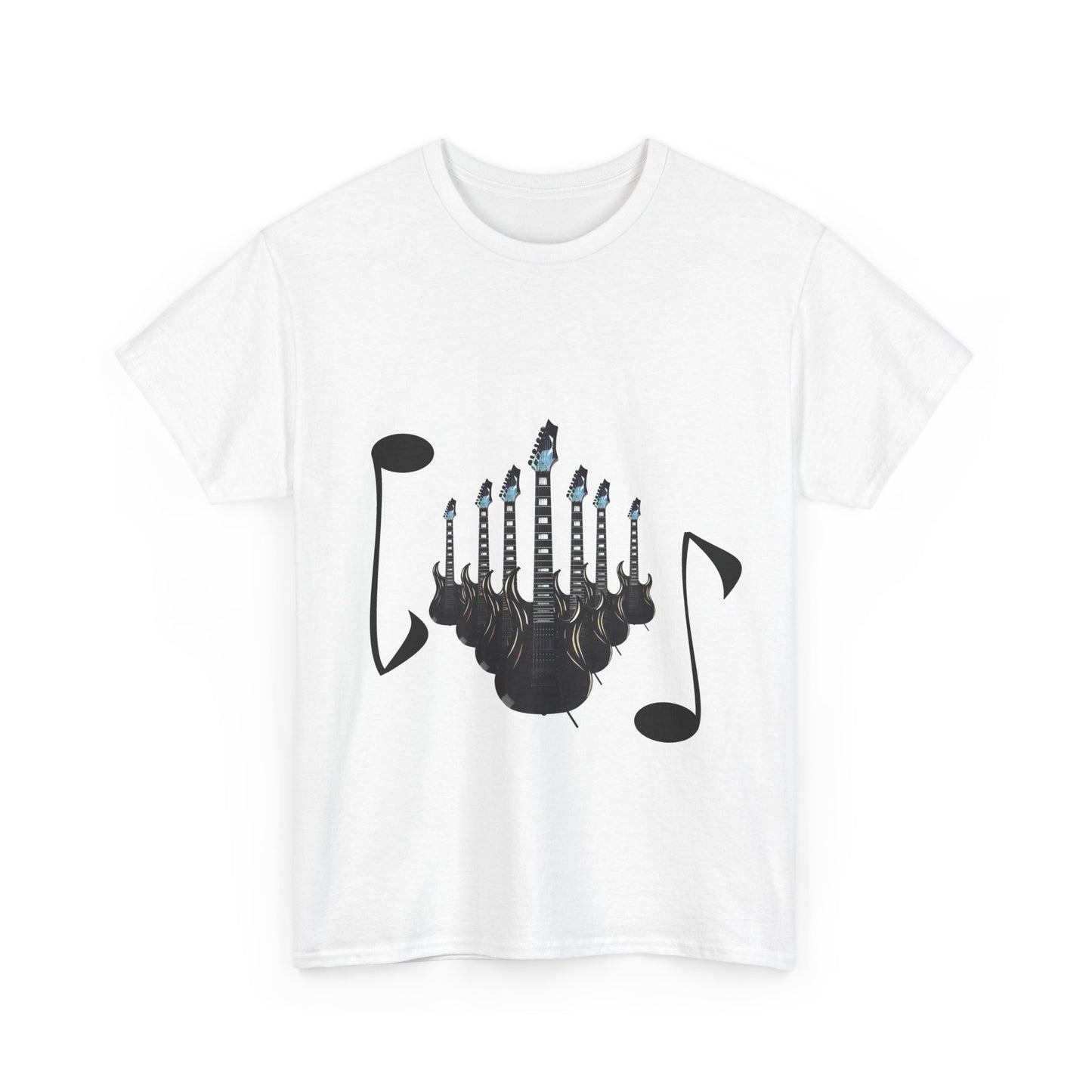Unisex Heavy Cotton Tee 7 guitars