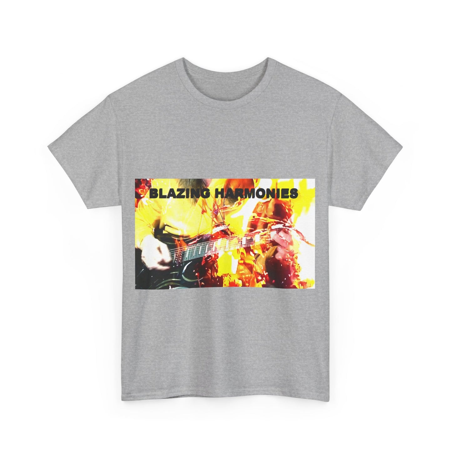 Unisex Heavy Cotton Tee - Blazing harmonies