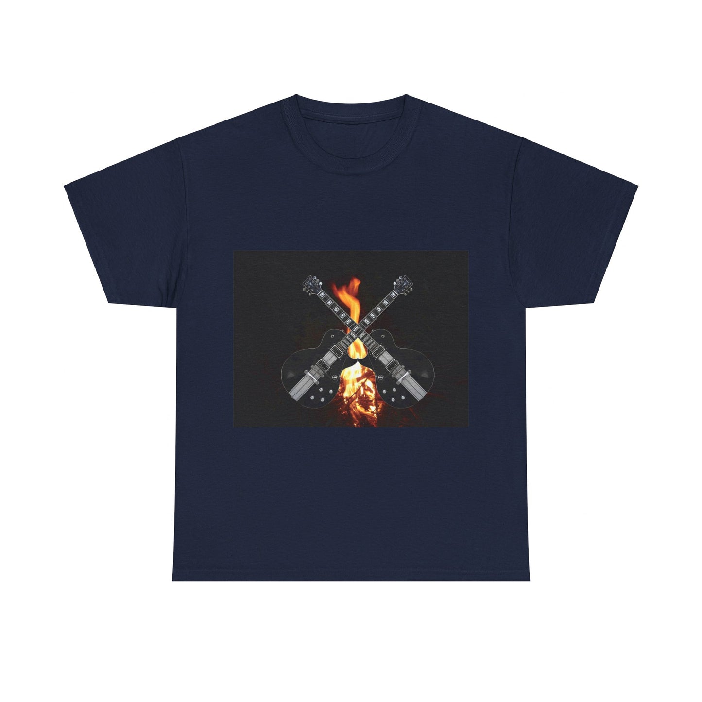 Unisex Heavy Cotton T-paita - kitarat