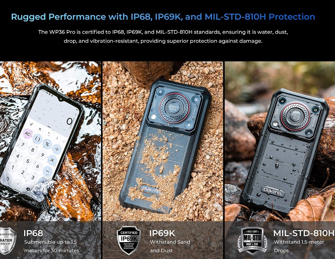 OUKITEL WP36pro Matkapuhelin