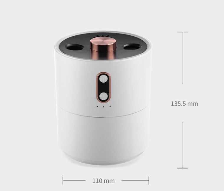 Tulivuoren Liekin Aromaattinen Ilmakostutin & Tuoksudiffuuseri USB-ladattava meduusa-ilmankostutin & yövalo