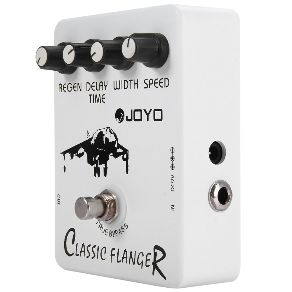 JOYO JF-07 Vintage Phase-kitaratehostepedaali – True Bypass-rakenne, 4 säädettävää nuppia