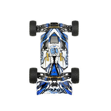 Wltoys 124017 V2 Brushless RC Auto - Uuden Sukupolven 4300KV Moottorilla
