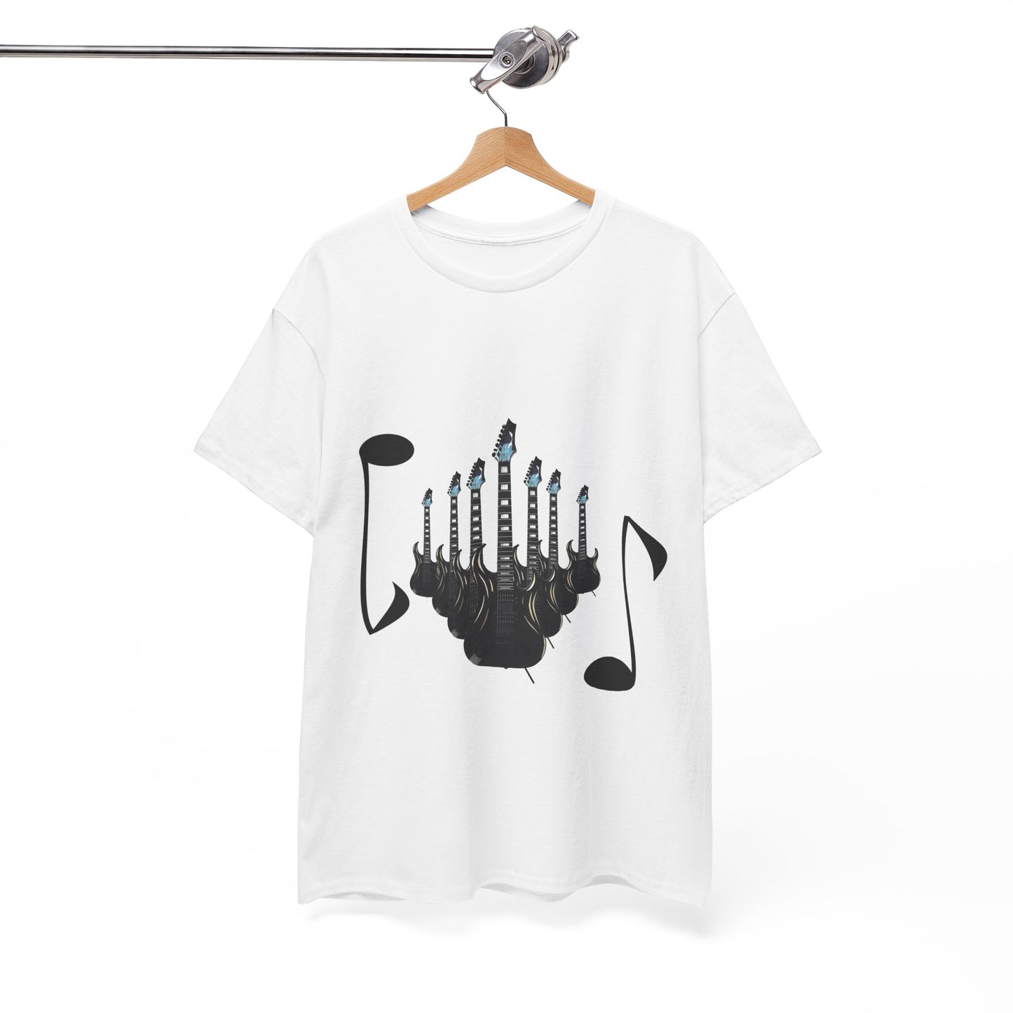 Unisex Heavy Cotton Tee 7 guitars