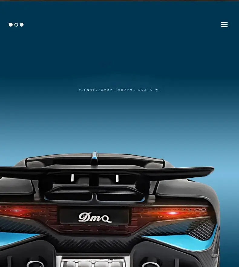 Uusi 1:32 Bugatti Veyron DIVO - Alloy Auto - Pienoismalli