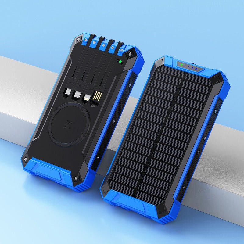 Langaton lataus aurinkoenergiapankki 20000 mAh