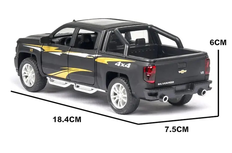 1:32 Chevrolet Silverado Pickup Seosauto - Diecast Metalli Lelukulkuneuvo